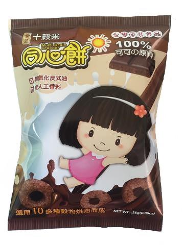 十穀米同心餅(巧克力口味)25gx30包/箱,永力食品有限公司