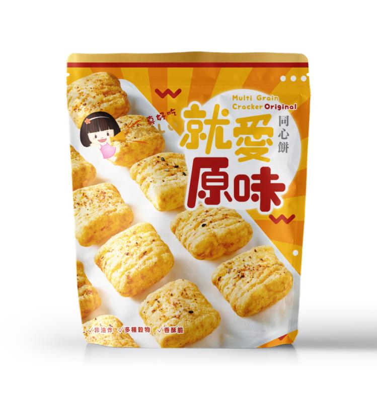 十穀米同心餅(就愛原味)100g ,永力食品有限公司