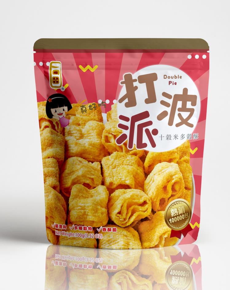 打波派(十穀米多穀酥) 100g,永力食品有限公司