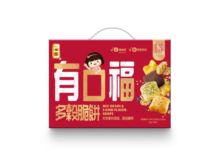 有口福多穀禮盒脆餅,永力食品有限公司