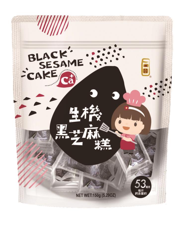 一口田生機黑芝麻糕150g *6包,永力食品有限公司