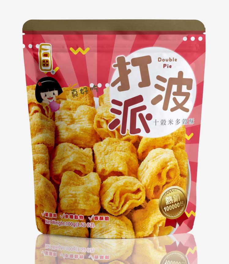 打波派(十穀米多穀酥) 100g*6包,永力食品有限公司